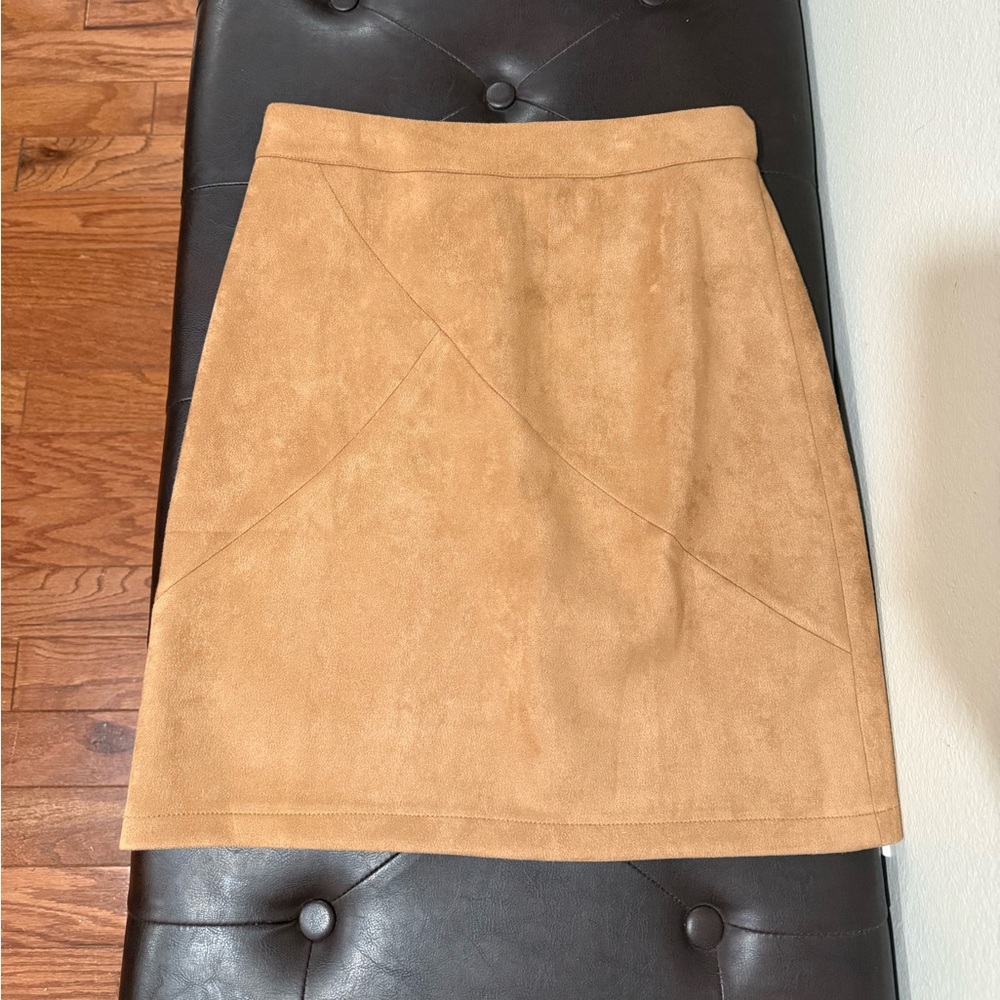 NWOT***** Simple Tan Asymmetrical Women's Skirt